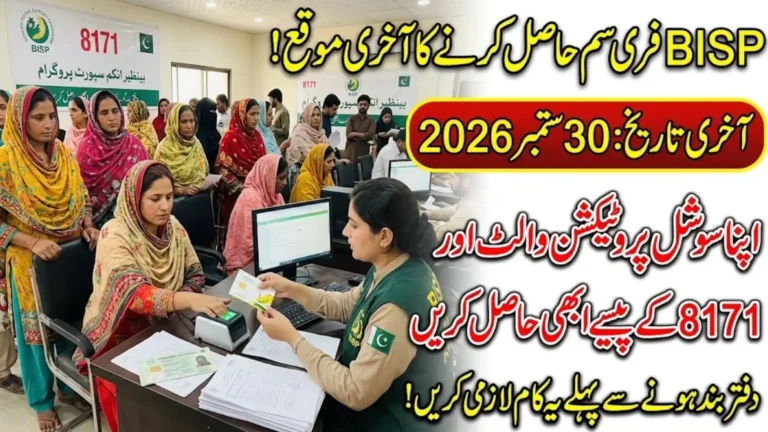BISP Free SIM 2026 Final Deadline What Beneficiaries Need To Do